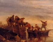 尤金 布丹 : Fishermen by the Water